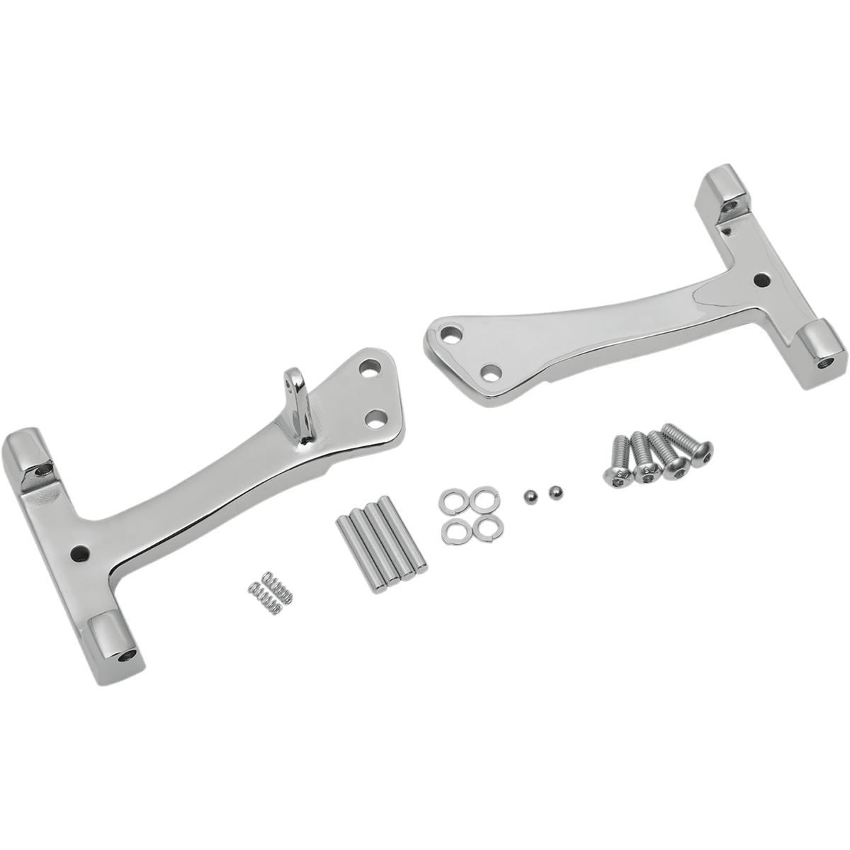 DRAG SPECIALTIES Passenger Floorboard Mount Chrome FXD/FLD