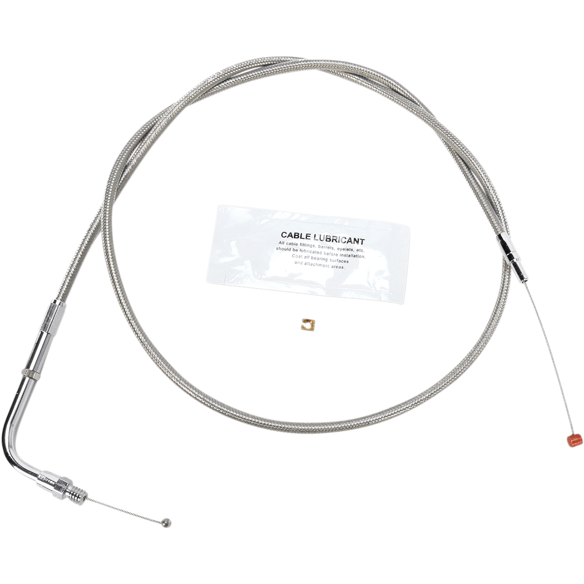 BARNETT Throttle Cable +6" Stainless Steel