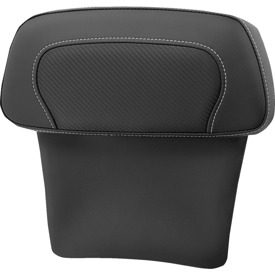 SADDLEMEN Chopped Tour Pak Backrest Pad RoadSofa™ Carbon Fiber Inset FLT/FLH '14-'23 81407CPACKCF