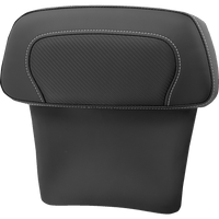 SADDLEMEN Chopped Tour Pak Backrest Pad RoadSofa™ Carbon Fiber Inset FLT/FLH '14-'23 81407CPACKCF