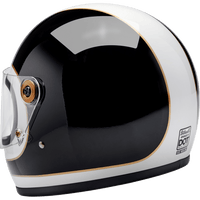 BILTWELL Gringo S Helmet Gloss White/Black Tracker Medium 1003566503