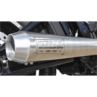 BASSANI XHAUST 50th Anniversary 2:1 Exhaust Stainless Steel 1S50SS