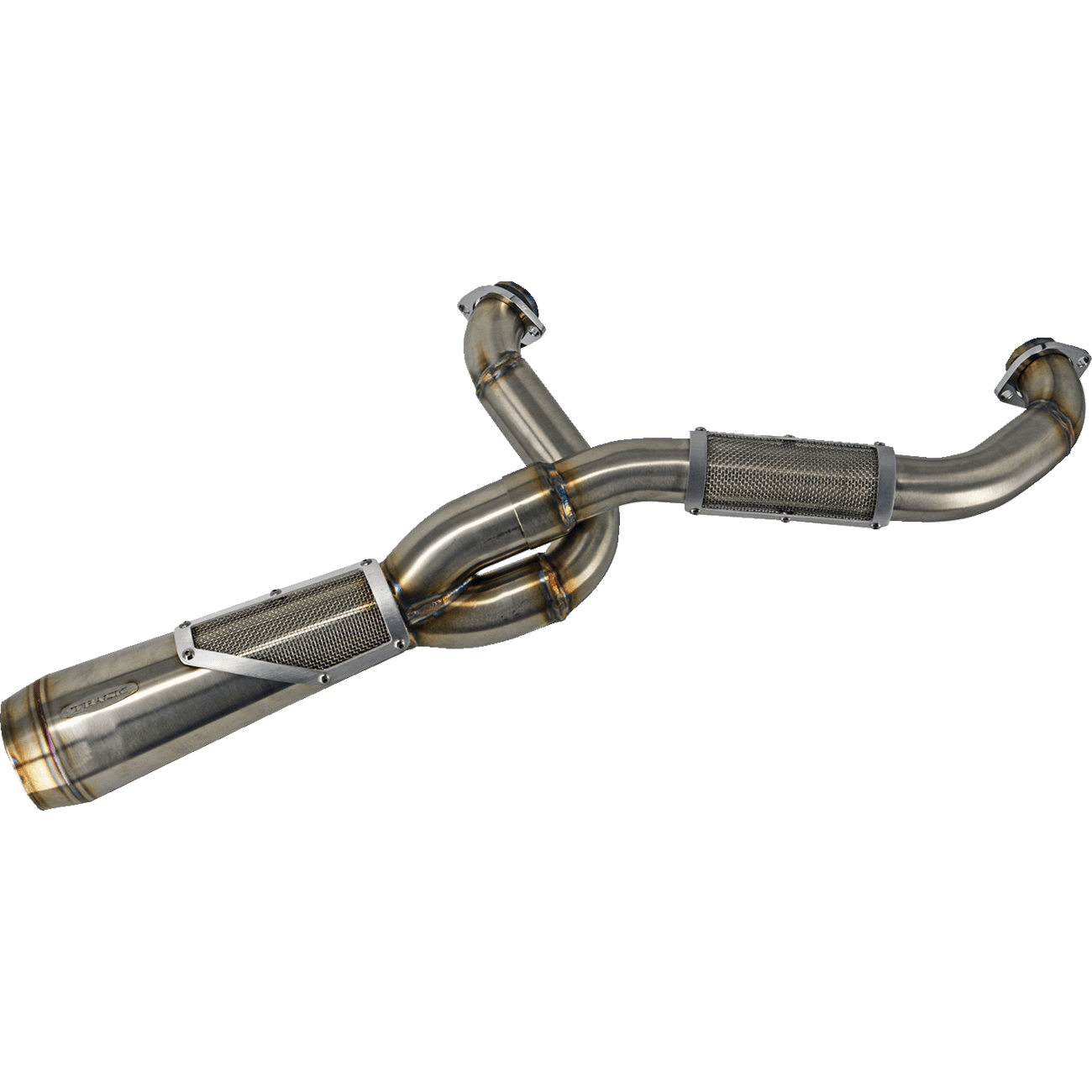 TRASK 2-into-1 Big Sexy Exhaust System Raw Stainless Steel TM5120