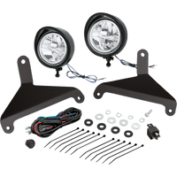 SHOW CHROME Driving Light Kit Can-Am Black 41208BK