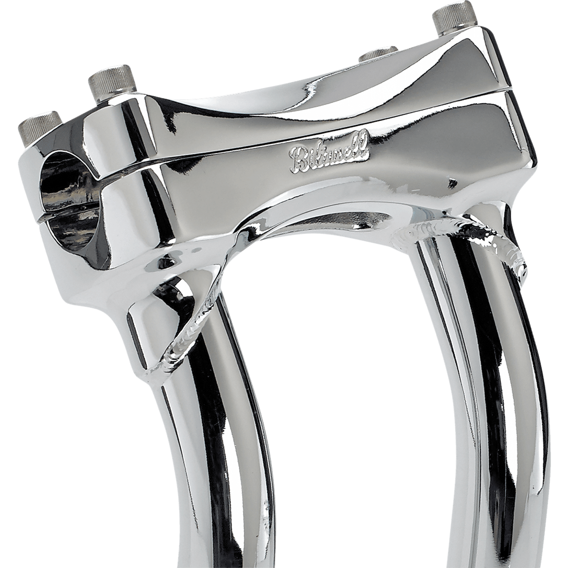 BILTWELL Risers Murdock Oversized Pullback 10" Chrome 641410510