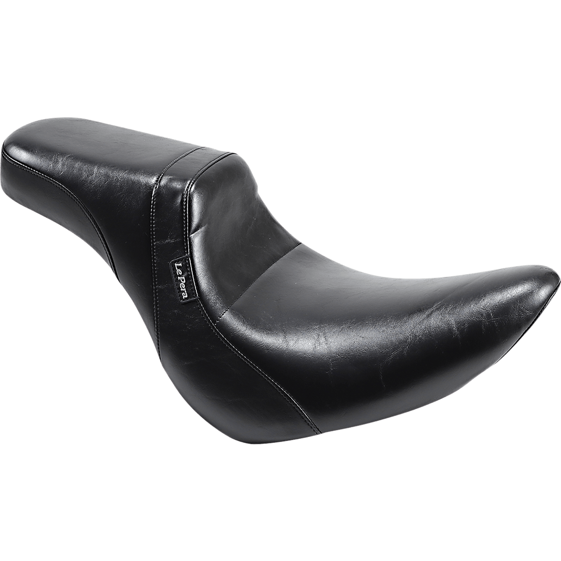 LE PERA Daytona 2-Up Seat Without Backrest Smooth Black FLFB '18-'23