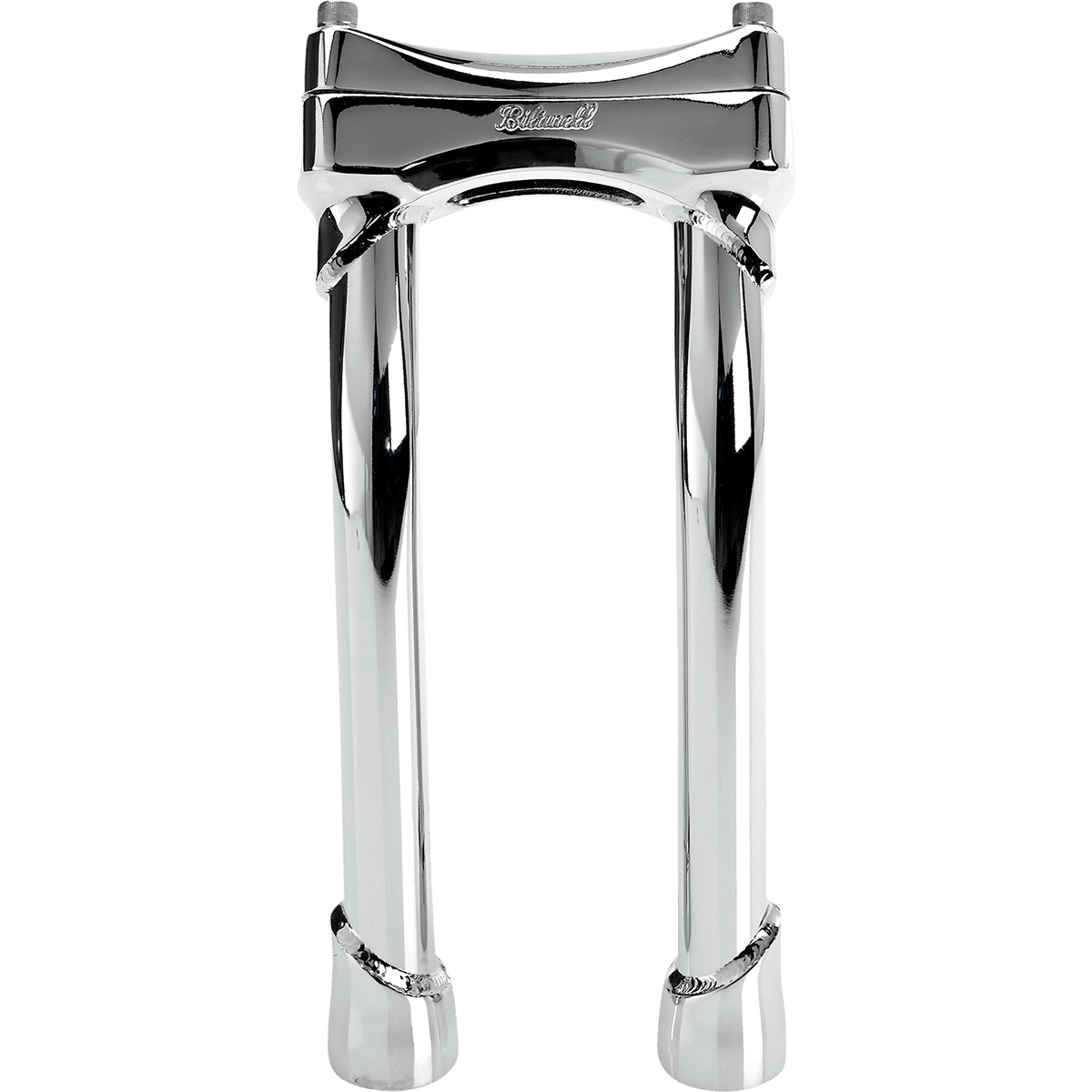 BILTWELL Risers Murdock Oversized Pullback 10" Chrome 641410510