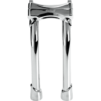 BILTWELL Risers Murdock Oversized Pullback 10" Chrome 641410510