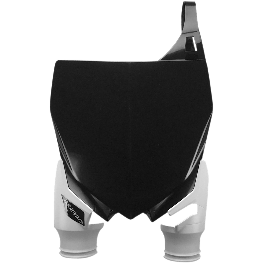 ACERBIS Raptor Number Plate Black/White