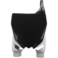 ACERBIS Raptor Number Plate Black/White