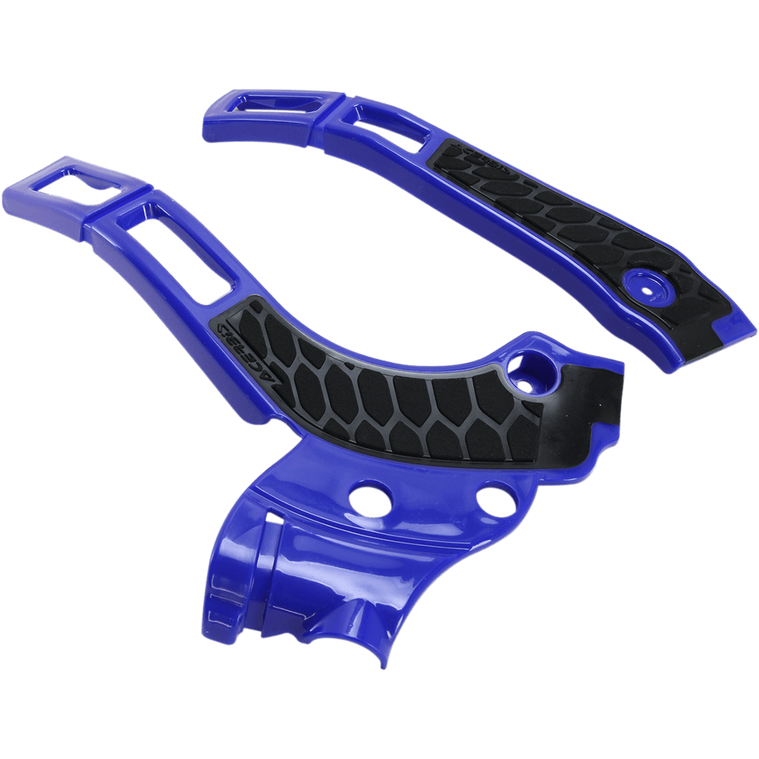 ACERBIS X-Grip Frame Guards Blue/Black YZ 125/250/125X/250X