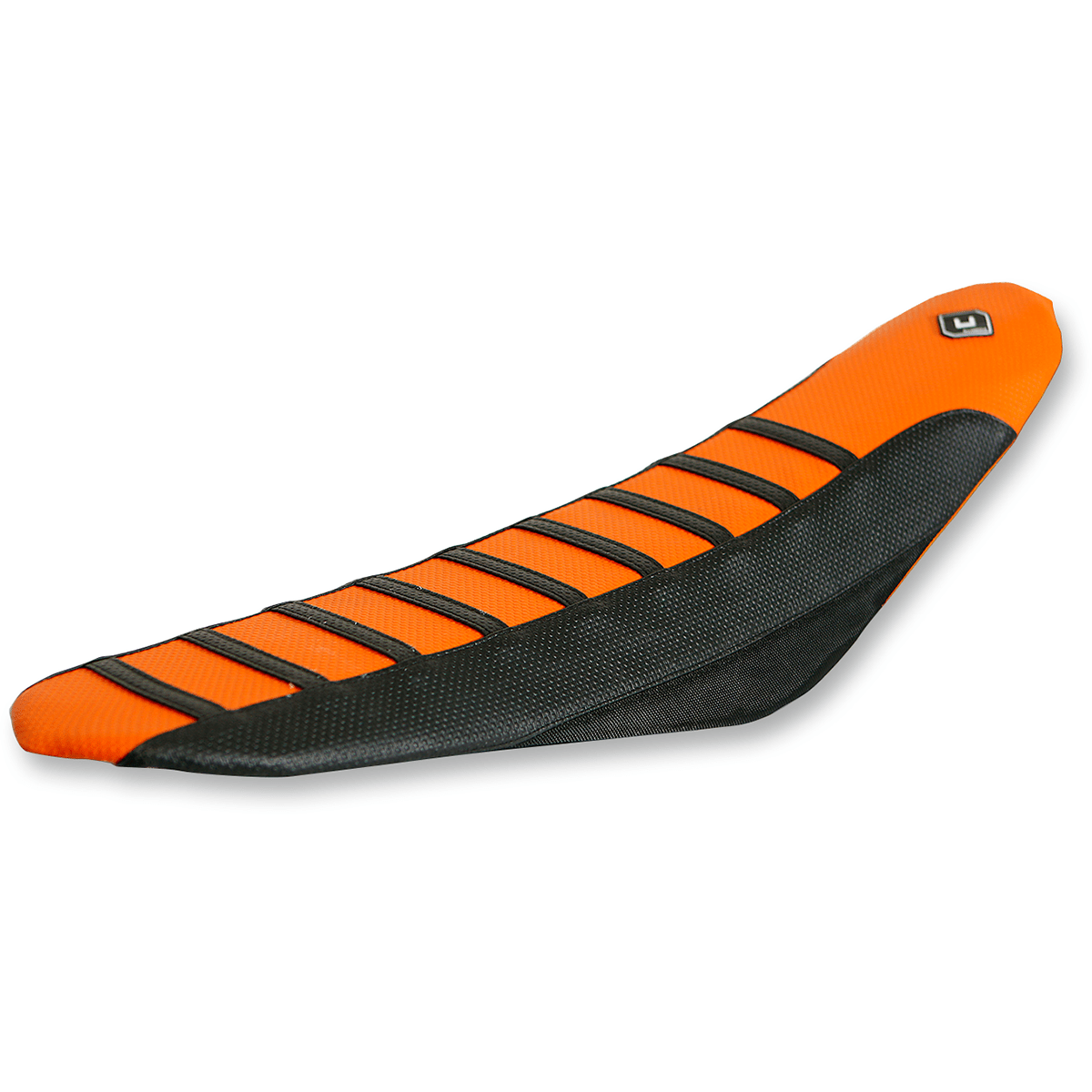 FLU DESIGNS INC. Pro Rib Seat Cover Orange/Black KTM '11-'16