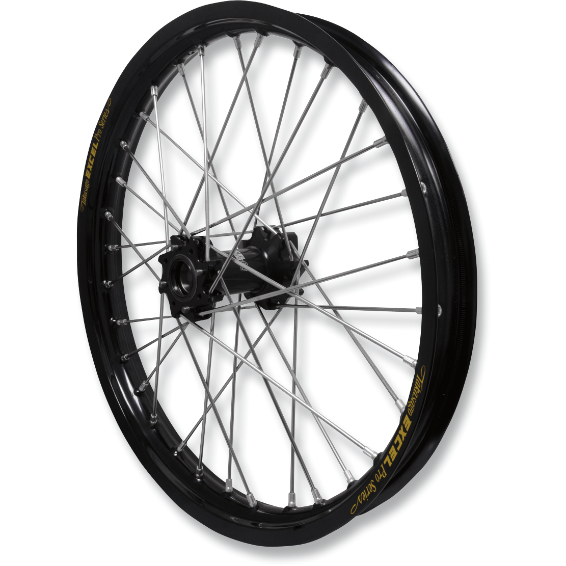 EXCEL Wheel Assembly Pro Series 32 Spoke Rear Black Hub/Rim 19x1.85 2R1CK40