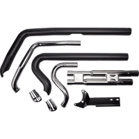 COBRA Speedster Slashdown Exhaust Dyna '12-'17 6858B