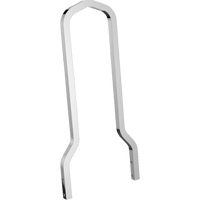 DRAG SPECIALTIES Square Sissy Bar Chrome 12.5" H x 7.5" W