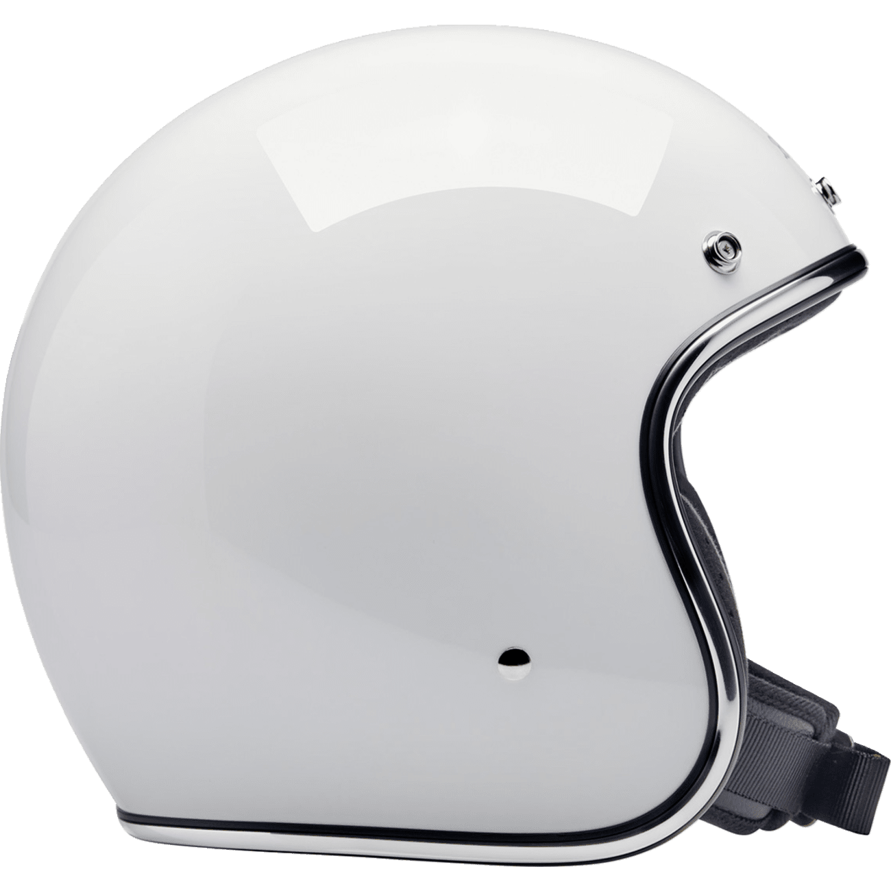 BILTWELL Bonanza Helmet Gloss White XS 1001164201