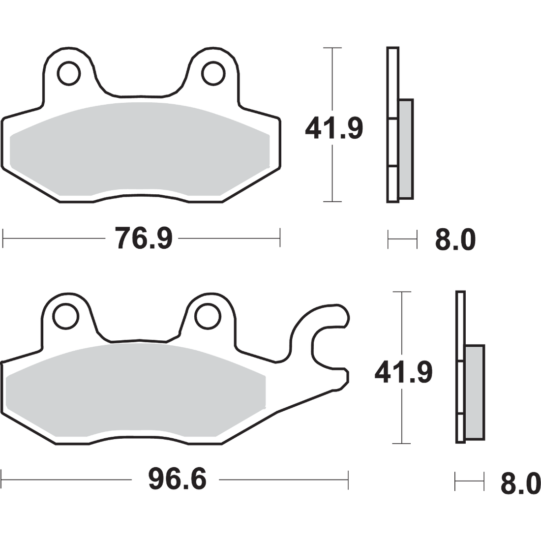 SBS LS Brake Pads 638LS