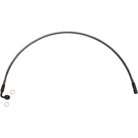 MAGNUM SHIELDING Brake Line 12mm-90° 22" Black Pearl AS478022