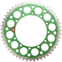 RENTHAL Twinring™ Rear Sprocket 51 Tooth Green 112052051GPGN