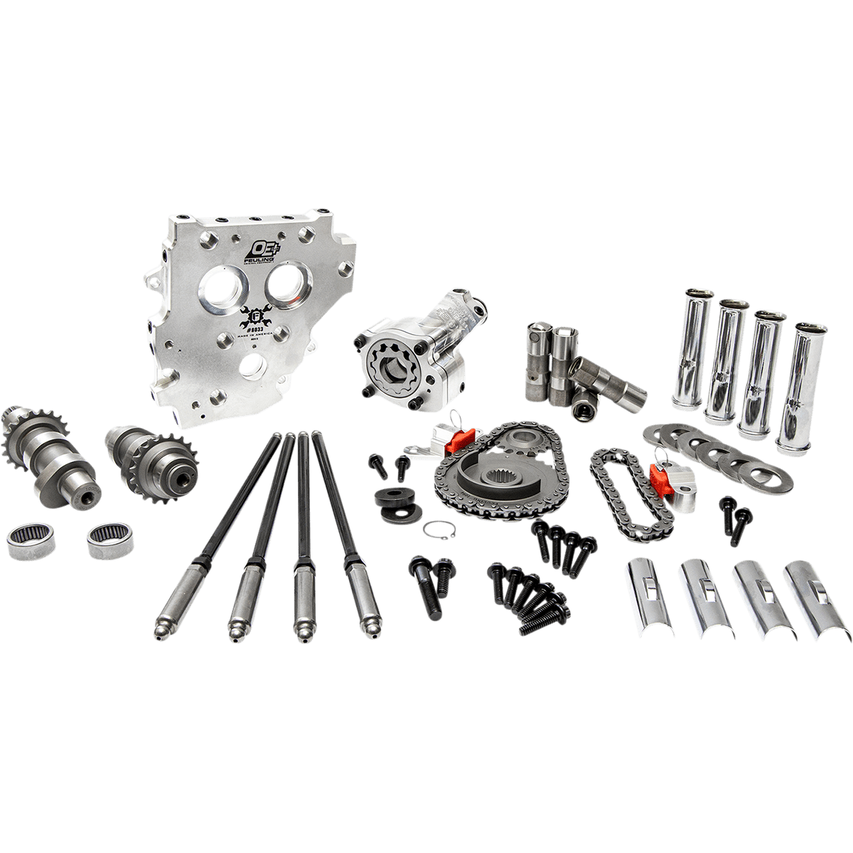 FEULING OIL PUMP CORP. Camchest Kit OE+ Hydraulic Cam Chain Conversion 525 Series Twin Cam 7320