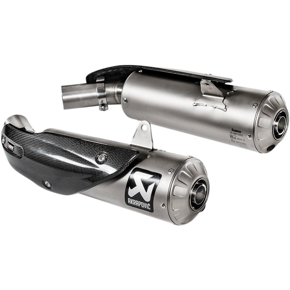 AKRAPOVIC Titanium Mufflers SD11SO4HBFGT