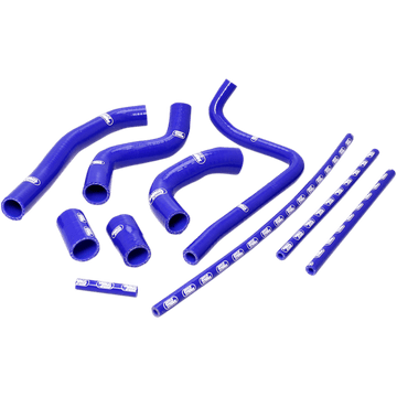 SAMCO SPORT Radiator Hose Kit Blue Yamaha YAM37BL