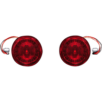 CUSTOM DYNAMICS Rear Turn Signal Insert JAE Bases Red PBRRJAE