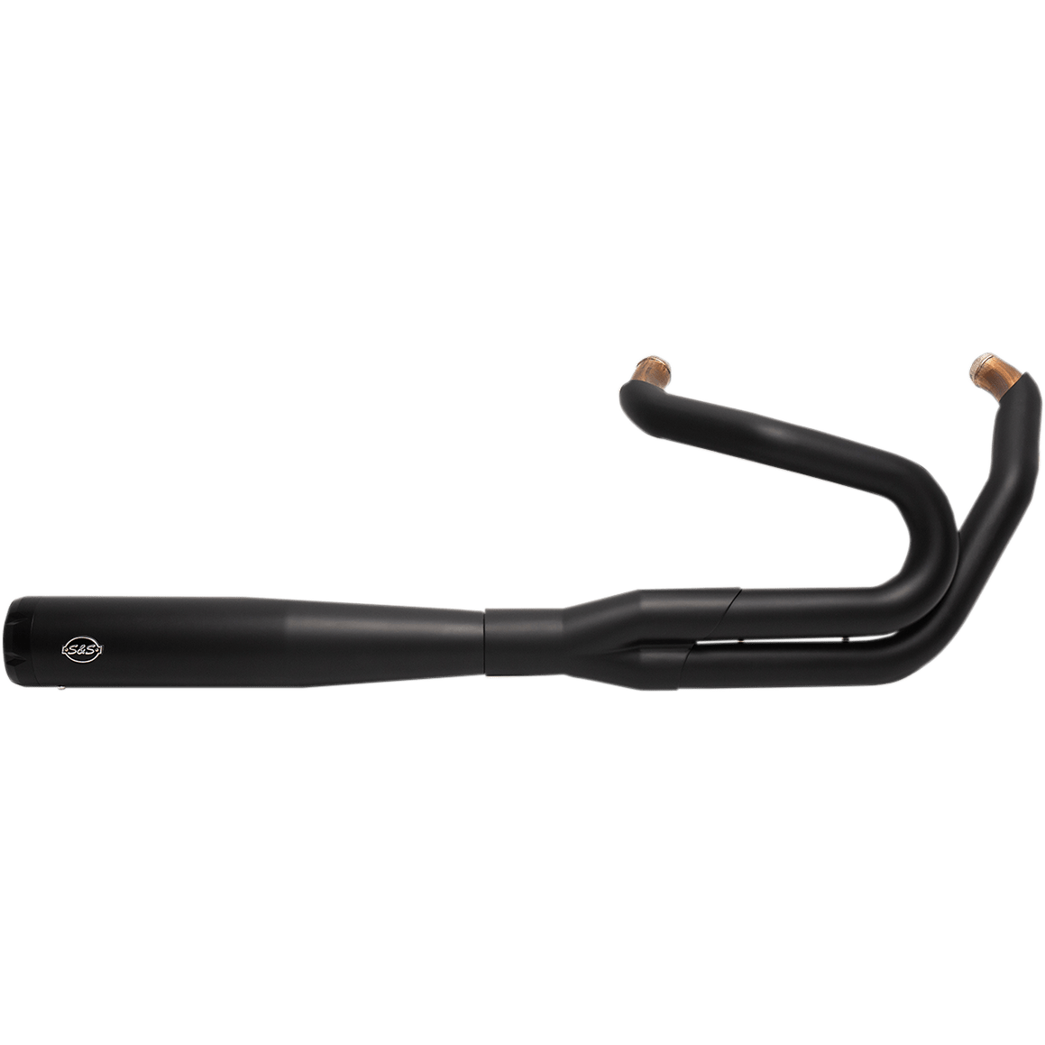 S&S CYCLE 2:1 50 State Exhaust for M8 Softail Black 5500846B