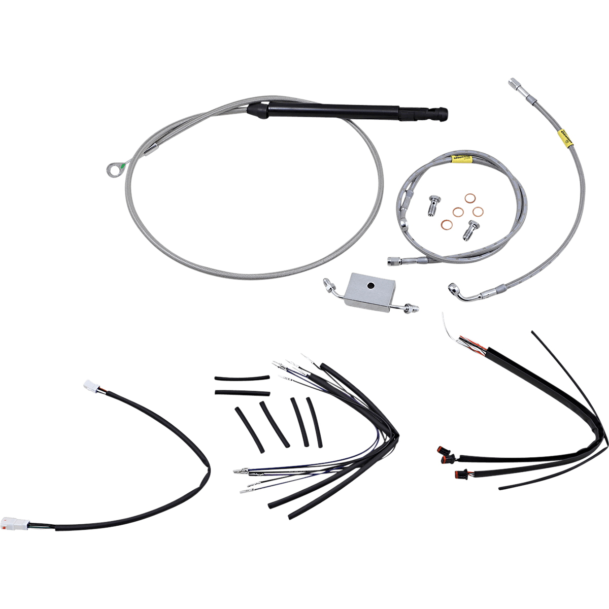 BURLY BRAND Control Kit 18" Gorilla Handlebars Stainless B301245