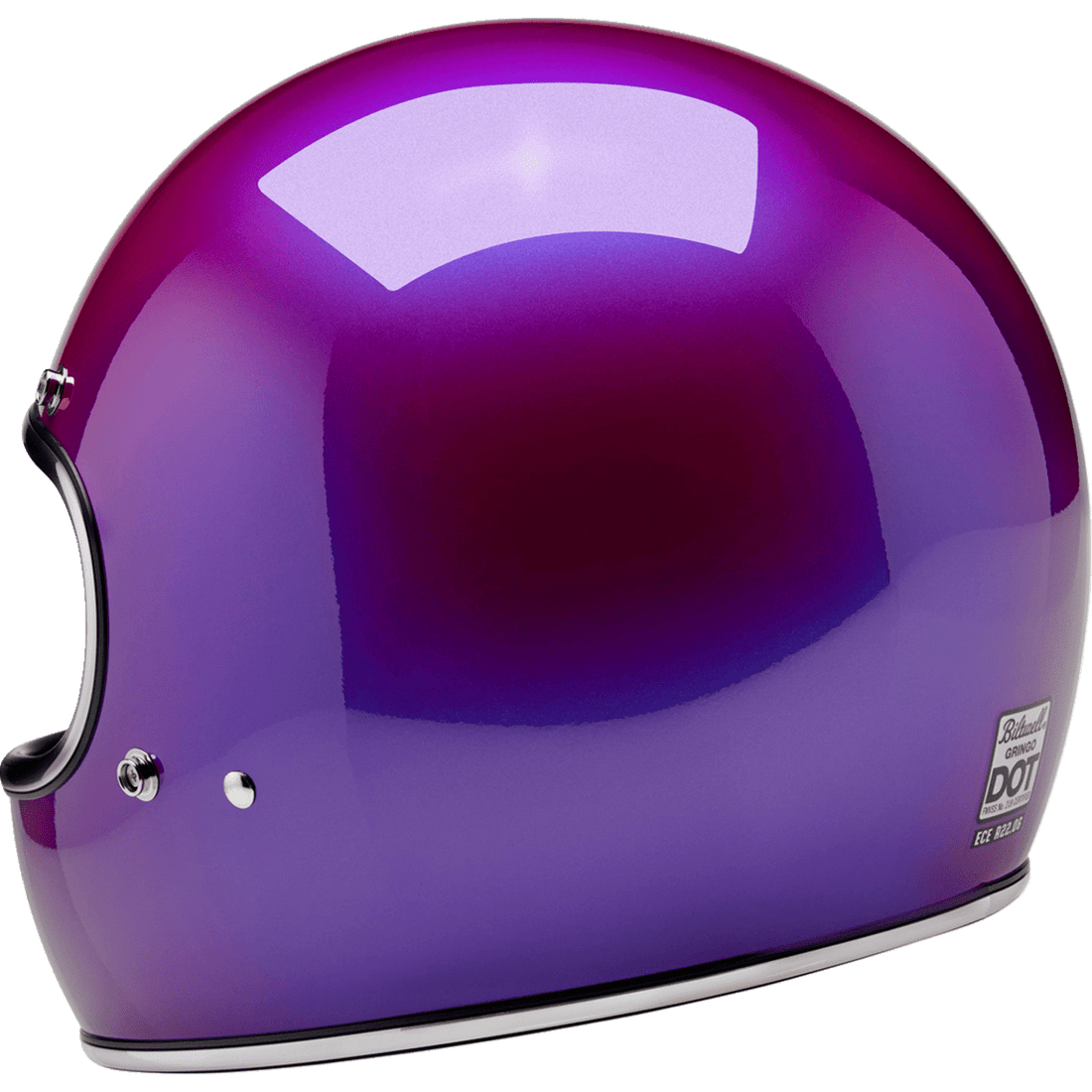 BILTWELL Gringo Helmet Metallic Grape XS 1002339501