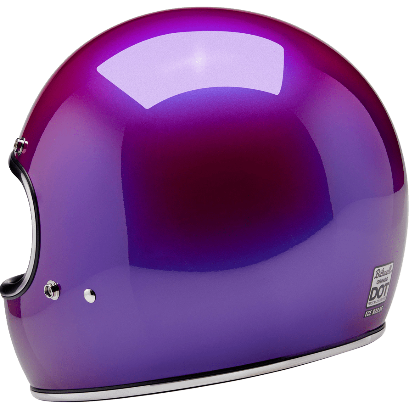 BILTWELL Gringo Helmet Metallic Grape Large 1002339504