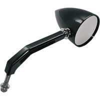 JOKER MACHINE Mirror ViewTech 5 Side View Teardrop Black 03011BLK