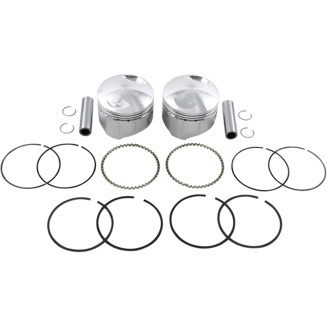 WISECO Piston Kit +0.020" 80" Big Twin 1340 cc