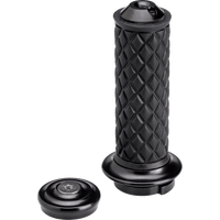 BILTWELL Grips Alumicore TBW Black 660820101