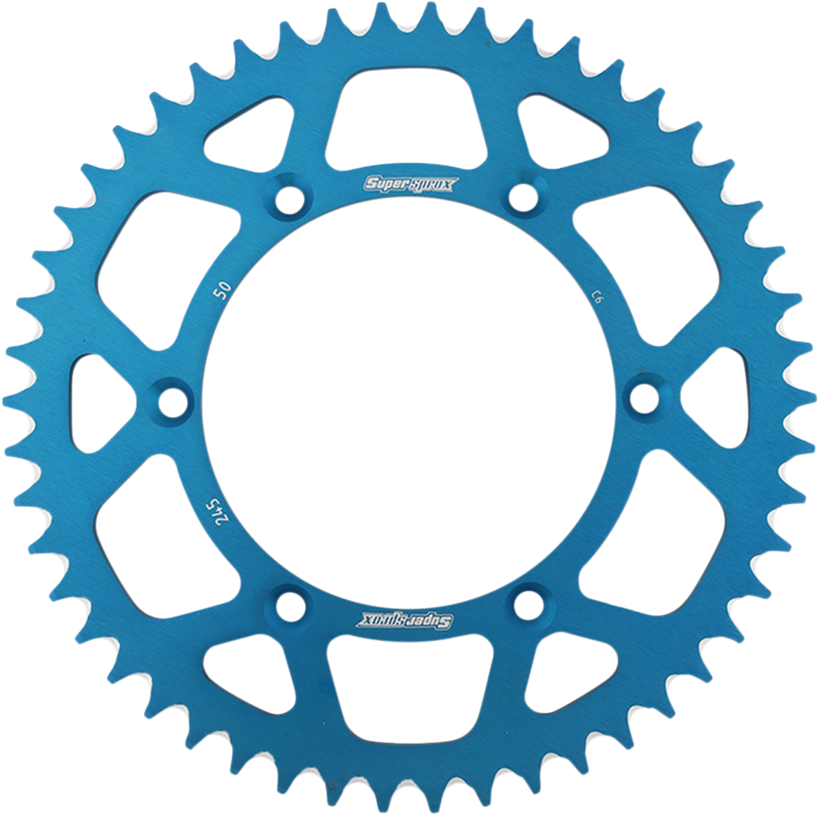 SUPERSPROX Rear Sprocket Blue Yamaha 50 Tooth