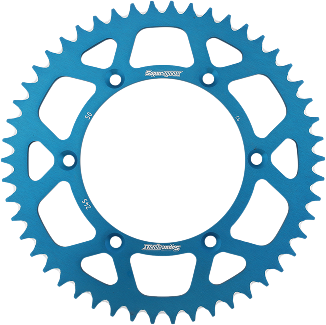 SUPERSPROX Rear Sprocket Blue Yamaha 50 Tooth