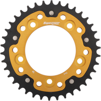 SUPERSPROX Stealth Rear Sprocket 38 Tooth Gold Ducati