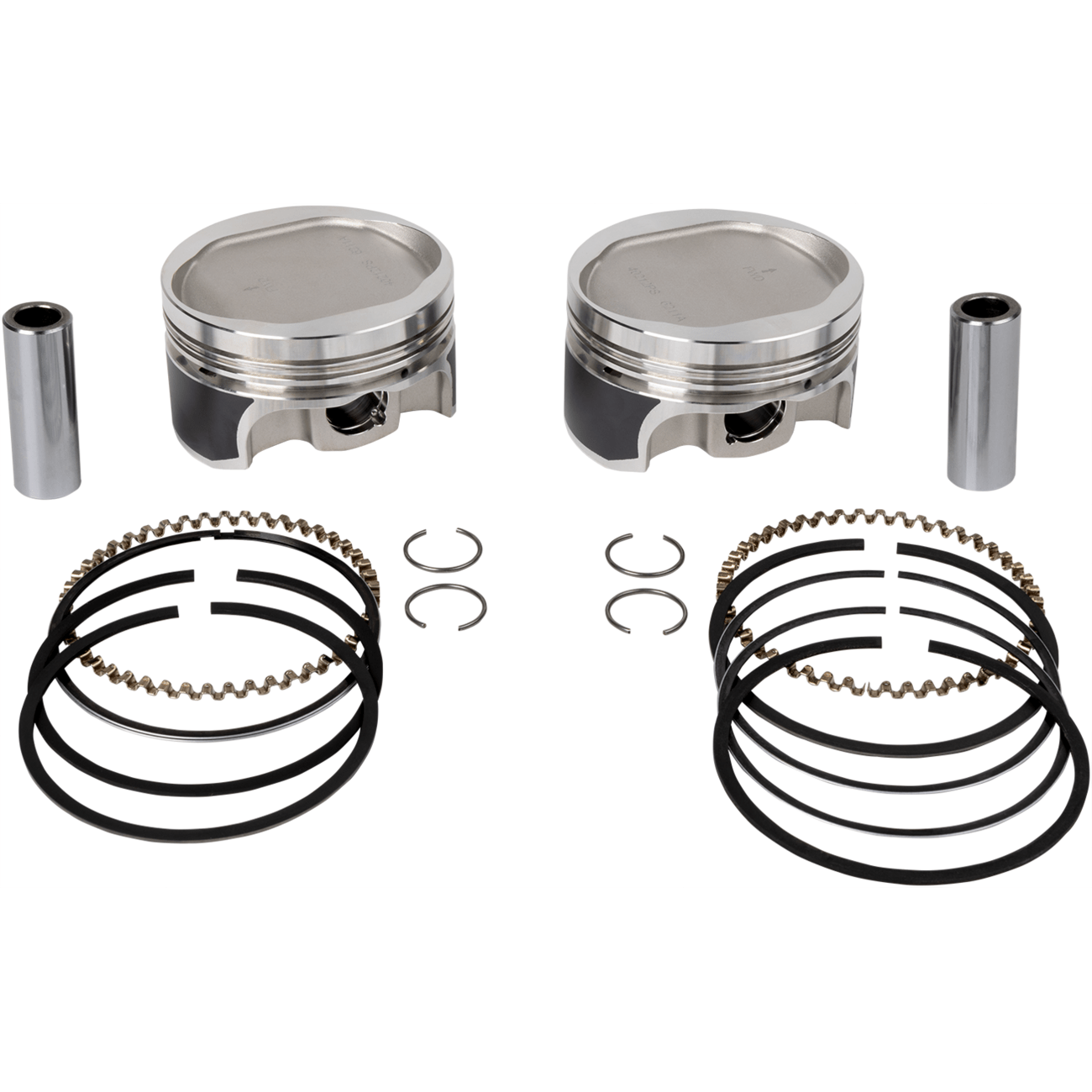 WISECO Tracker™ Series Piston Kit 3.498" 883 cc Bored to 1200 cc Standard 883 XL