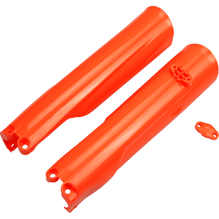 UFO Fork Slider Protectors Neon Orange