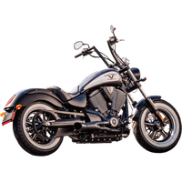 TRASK Hot Rod 2:1 Exhaust Black Victory TM3034BK