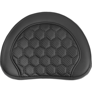 SADDLEMEN RoadSofa™ Sissy Bar Pad Honeycomb Black Stitching 051349