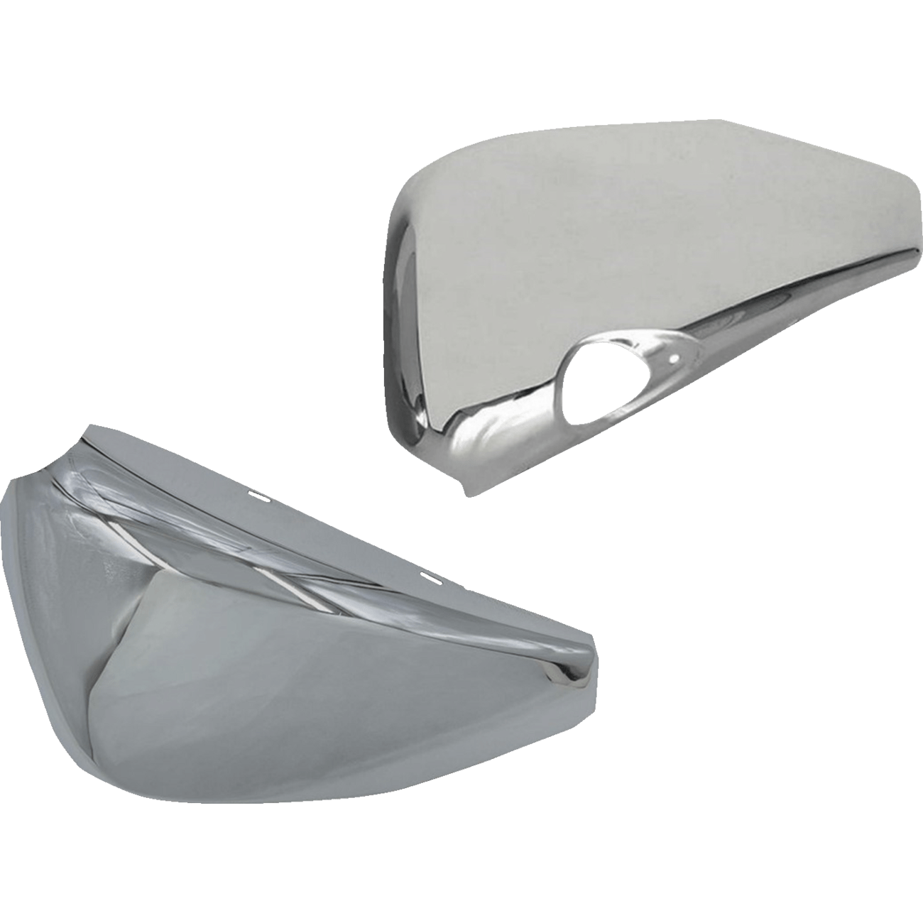 DRAG SPECIALTIES Side Cover Right Chrome