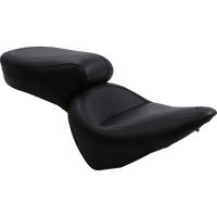 MUSTANG Vintage Style Seat Wide Smooth Black FXST/FLST 75073