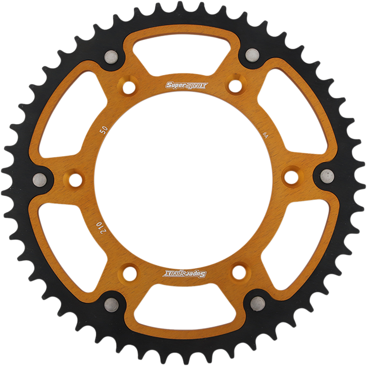 SUPERSPROX Stealth Rear Sprocket 50 Tooth Gold Honda RST21050GLD