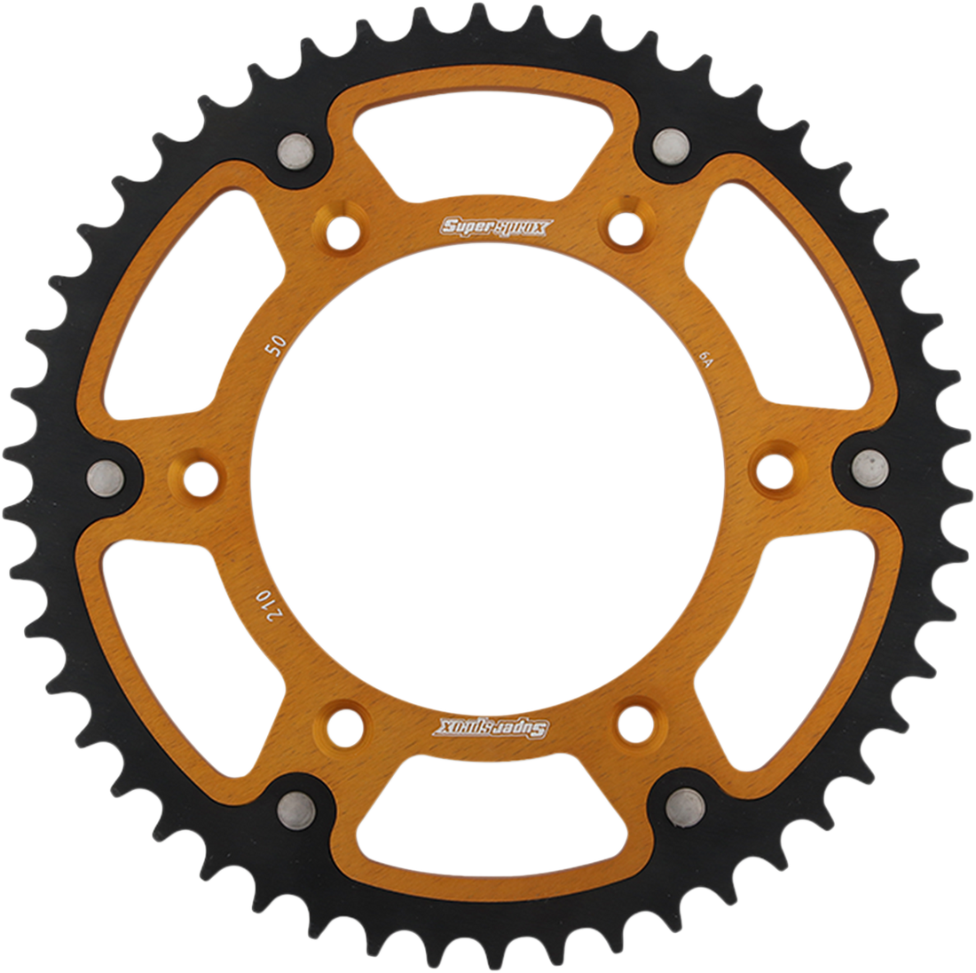 SUPERSPROX Stealth Rear Sprocket 50 Tooth Gold Honda RST21050GLD