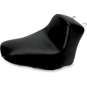 SADDLEMEN Heels Down Solo Seat Without Backrest Plain Black FLSTC 806150021