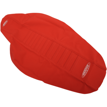 SDG Pleated Seat Cover Red Top/Red Sides