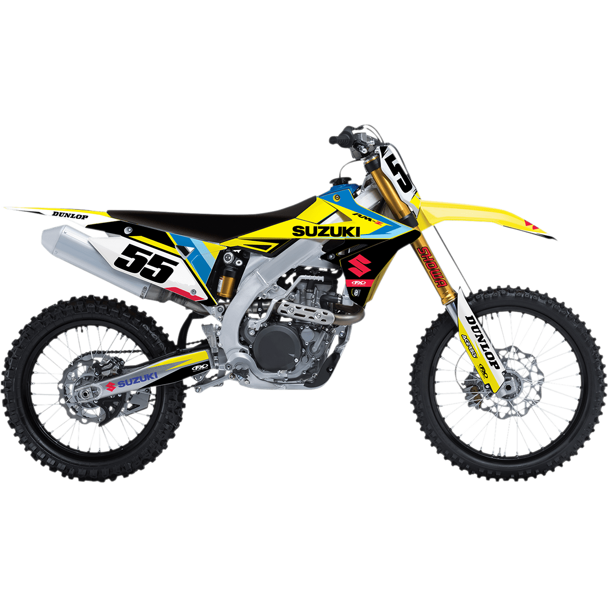 FACTORY EFFEX EVO 17 Graphic Kit Suzuki RM-Z 250