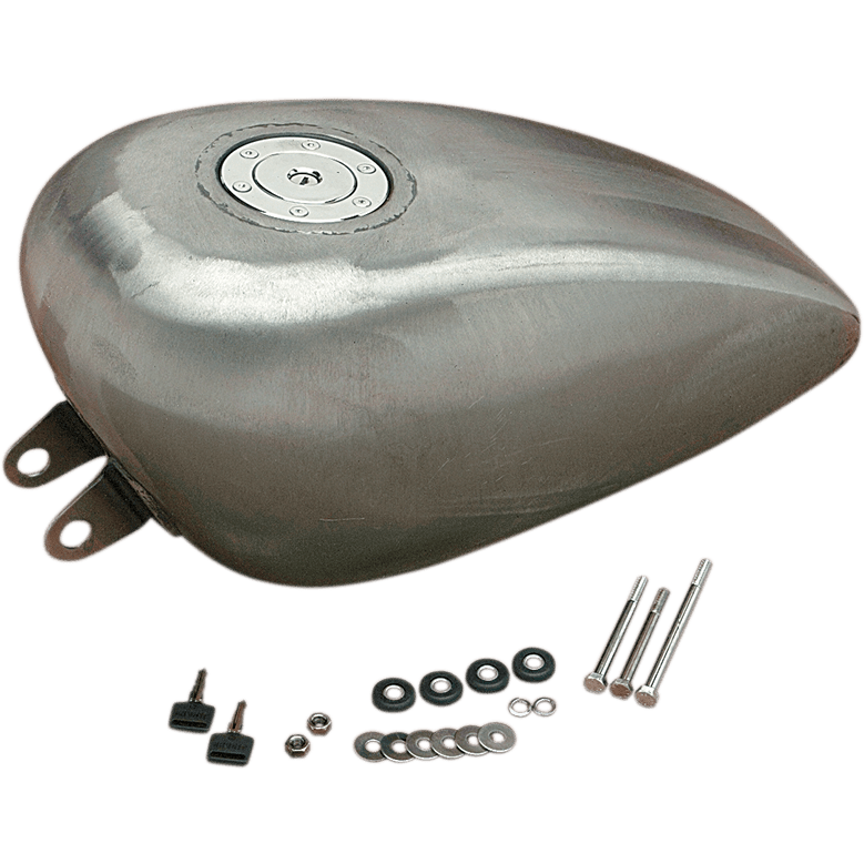 DRAG SPECIALTIES Gas Tank with Chrome Aero-Style Gas Cap 3.3 Gallons Sportster