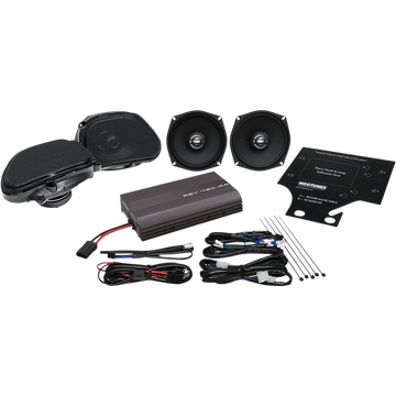 HOGTUNES 200W Amp/Speaker Kit RG REV450RGUKITAA